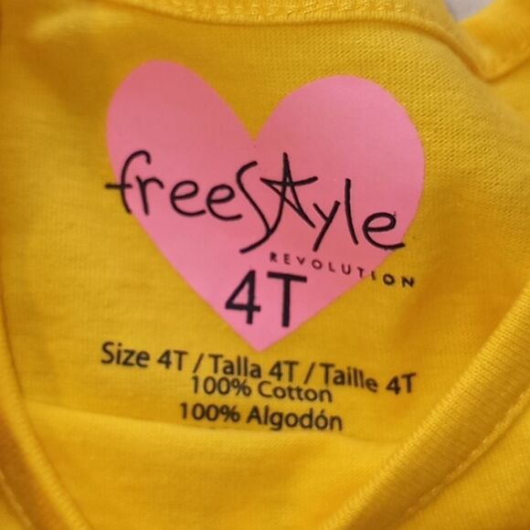 LITTLE Girls Freestyle Graphic Tee - Picture 3 of 4